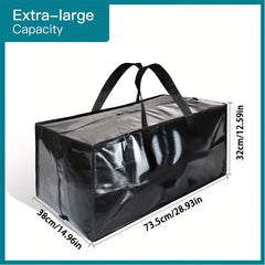 Reusable Grocery Bag Packing Organizer Heavy Duty Zipper Bag