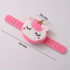 Mini Plush Unicorn Coin Purse Bracelet for Girls