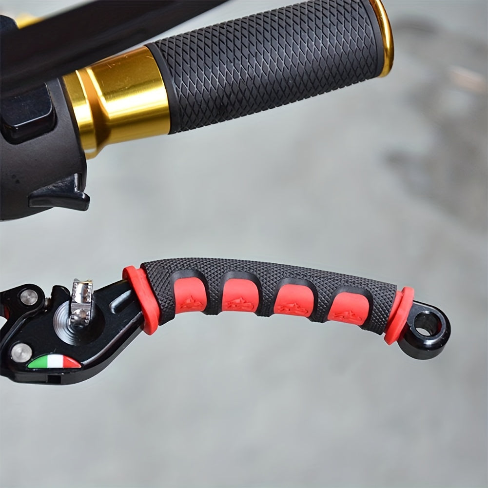 2pcs Bike Brake Handle Silicone Cover Soft Non-slip Motorcycle Protective