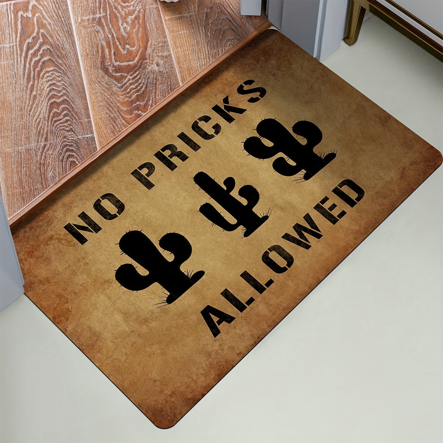 Retro Indoor Outdoor Entrance Mat Absorbent Bath Mat