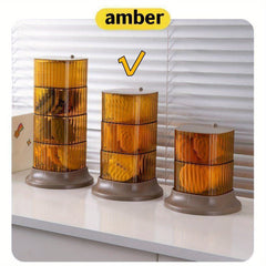 DIY Rotating Makeup Storage Carousel - Organize Your Makeup in Style