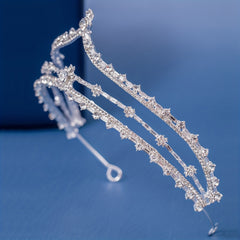 Girl's Fairy Birthday Rhinestone Crown Tiara