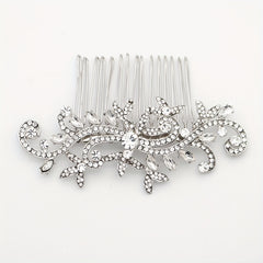 Rhinestone Hair Comb Head Jewelry Hair Accessories for Prom