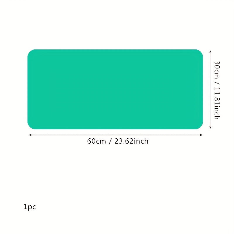 Double Sided Leather Mouse Pad Medium Office Computer Desk Pad Non-Slip 30 x 59