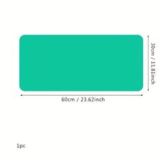 Double Sided Leather Mouse Pad Medium Office Computer Desk Pad Non-Slip 30 x 59