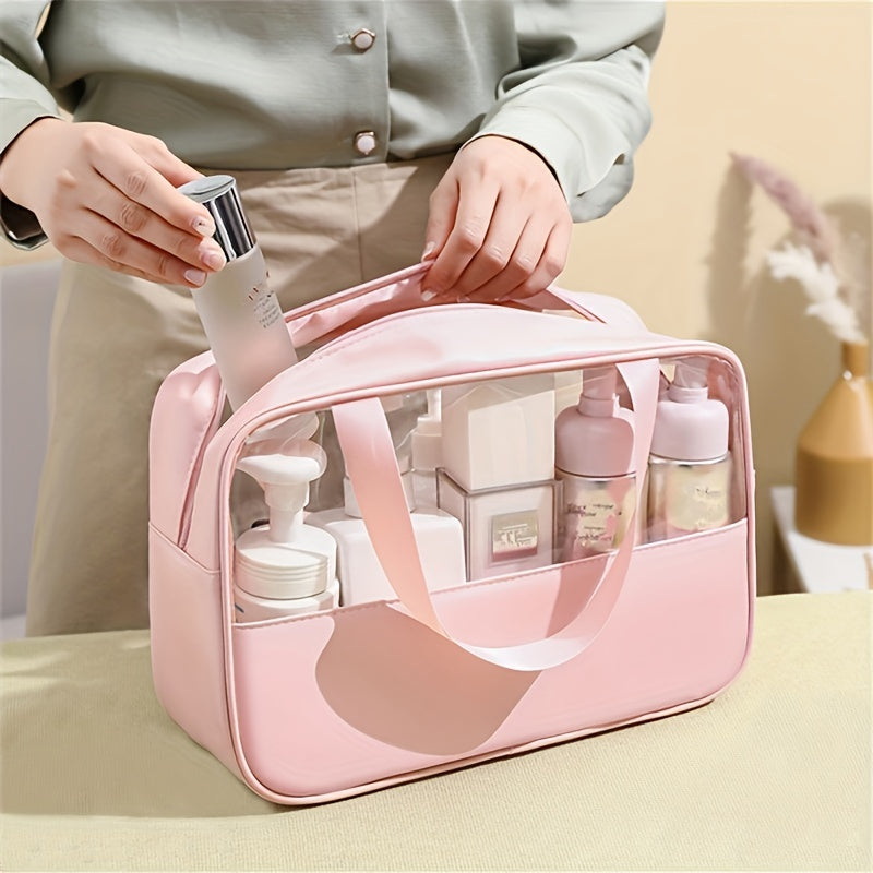 Clear Travel Makeup Bag Waterproof Cosmetic Container