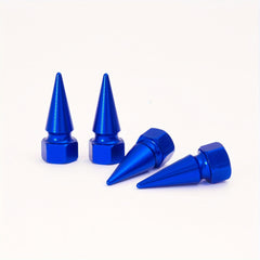 4pcs Universal Screw Valve Cap Car Modification Sharp Valve Mouth