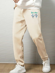 Men's Graphic Print Jogger Pants Stylish Casual Sweatpants