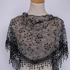 Triangle Lace Veil Lace Scarf Catholic Veil Church Veil Chapel Veil Mantilla
