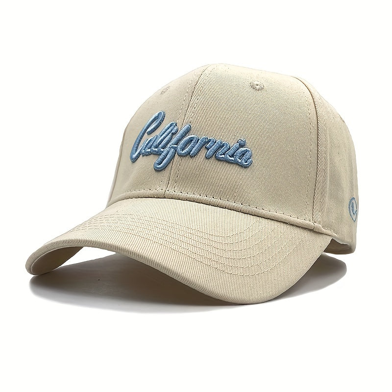 CALIFORNIA Embroidery Baseball Cap Unisex