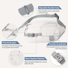 Waterproof Waist Bag Men's Women's Messenger Bag Sports Bag for Running