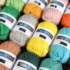 Colorful T-shirt Yarn for DIY Projects 100g 200g 35m