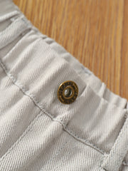 Girls' Comfy Casual Shorts with Pockets - Kids Outfit