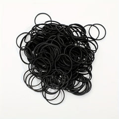 100pcs High Elasticity Leather Rubber Band