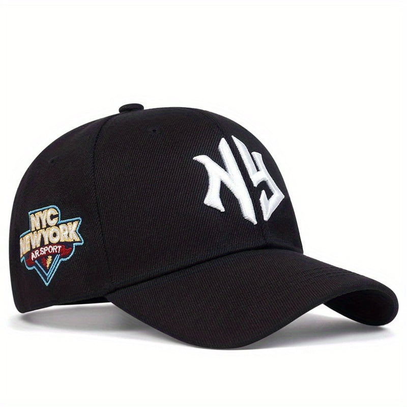YORK Embroidery Baseball Cap Casual Adjustable Sun Hat Unisex Hip Hop Dad Hats