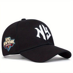 YORK Embroidery Baseball Cap Casual Adjustable Sun Hat Unisex Hip Hop Dad Hats