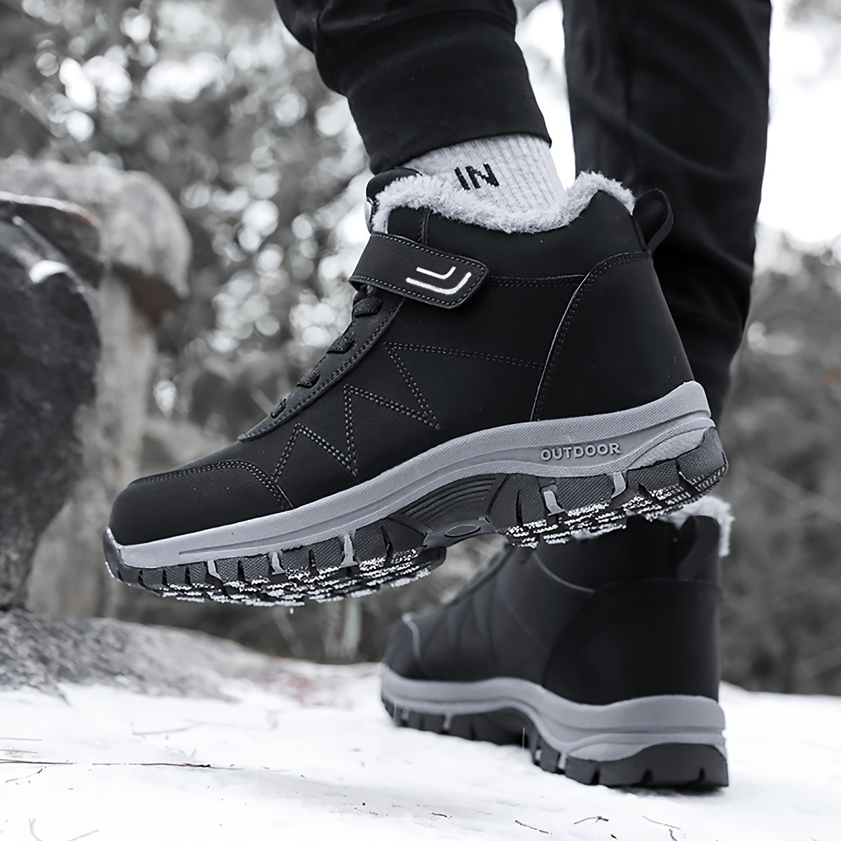 Women's Non-slip Walking & Hiking Shoes - Warm & Comfortable