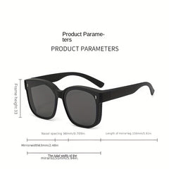 Men's Polarized Myopia Glasses Unisex Driving Sunglasses