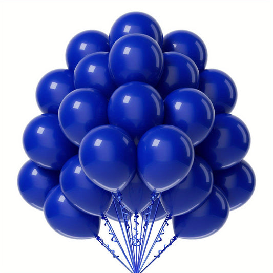 60pcs Dark Party Latex Balloons 5inch Matte Dark Latex Balloons For Men Birthday