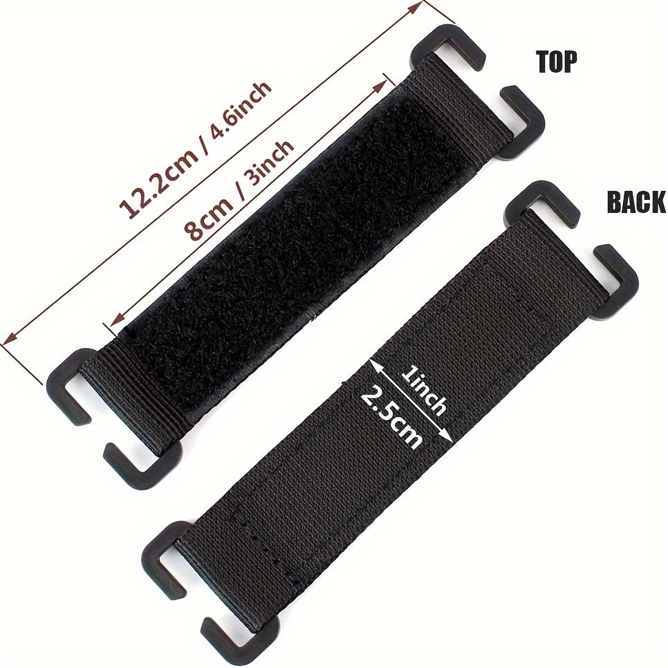 2pcs Hook And Loop Morale Patches Attachment Display Board Molle Patches