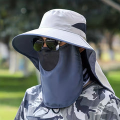Sun Hat Men's Fishing Hat Summer Bucket Hat