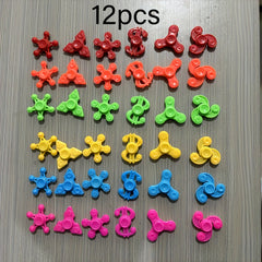 25pcs Mini Finger Spinning Tops Sensory Toy - Educational Christmas Party Favors