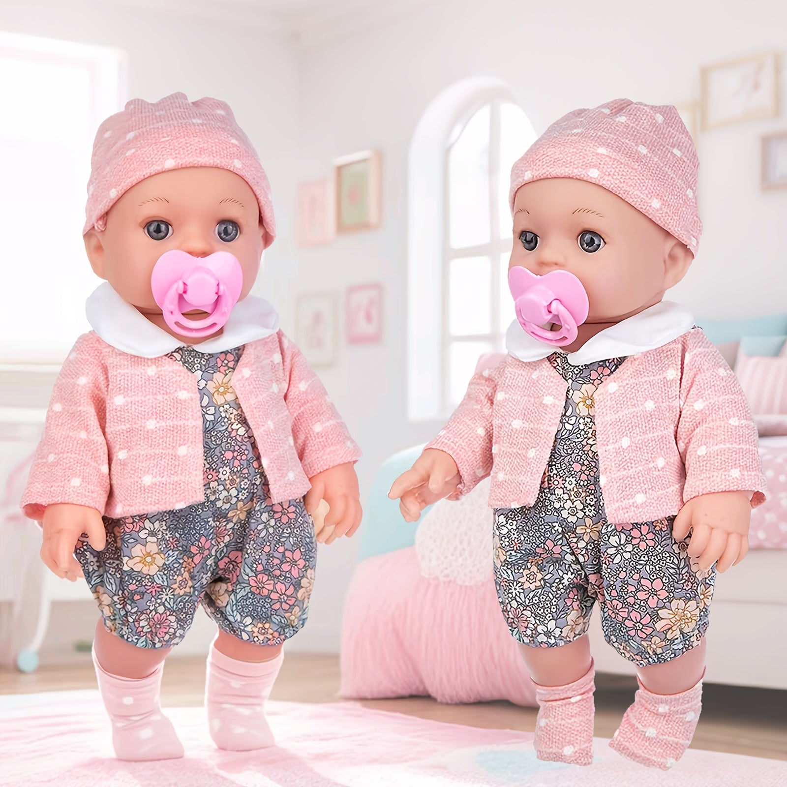 12 Inch Realistic Reborn Baby Doll with Accessories - Party Play Halloween Chris