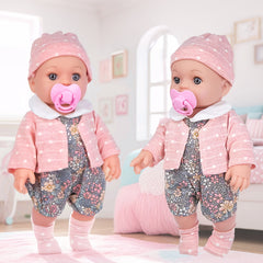 12 Inch Realistic Reborn Baby Doll with Accessories - Party Play Halloween Chris