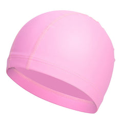 Breathable Unisex PU Swimming Cap for All Hair Types