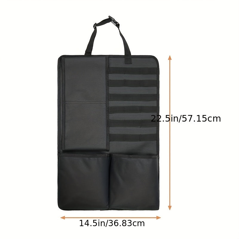 Waterproof Backseat Car Organizer with Multiple Compartments