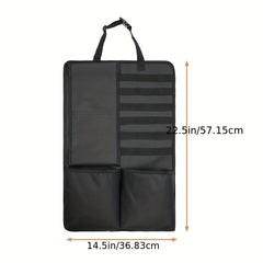 Waterproof Backseat Car Organizer with Multiple Compartments