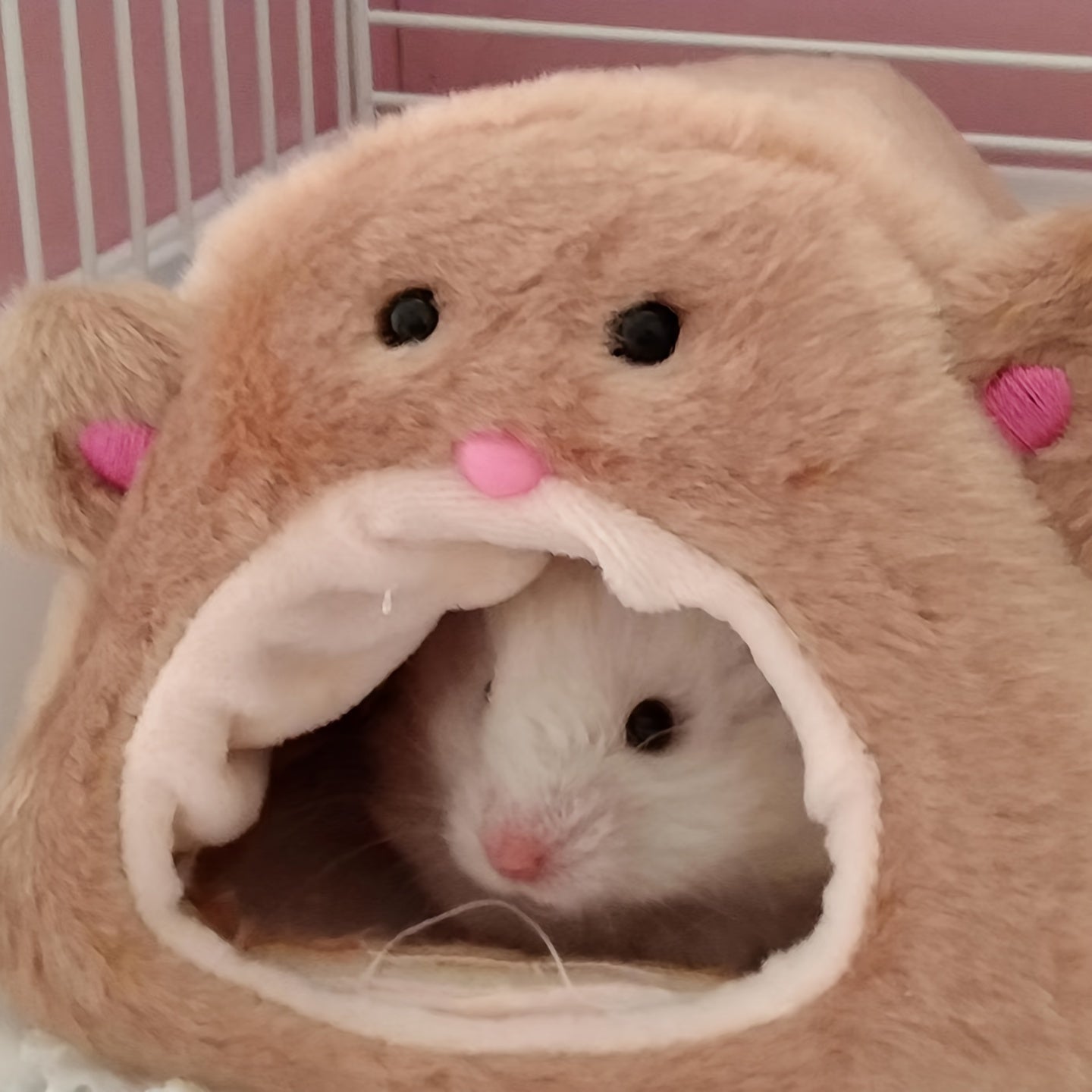 Small Hamster Sleeping Bed Winter Animal Bag Rat Teeth Toy Pet Bed