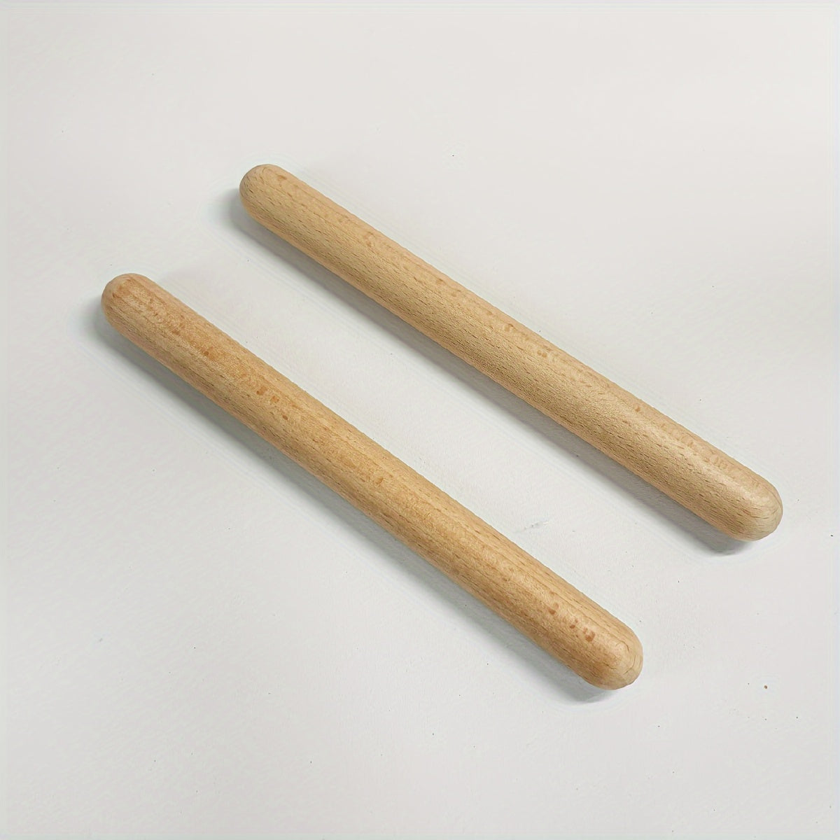 2pcs Orff Musical Instrument Natural Drum Stick Rhythm Resonance Stic