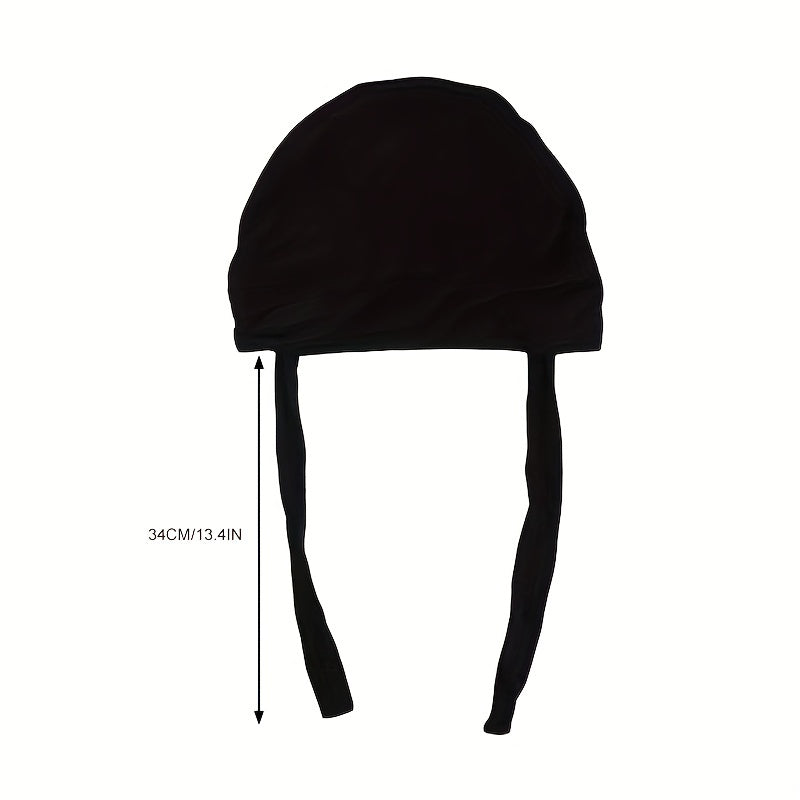 Lace Up Head Scarf Turban Cap for Women