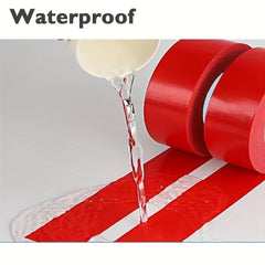 Waterproof Red Cloth Base Tape 20mm x 11 Yard Strong Toughness