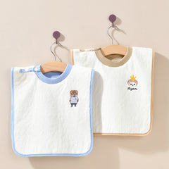 Cartoon Washcloth Soft Waterproof Bib Feeding Bib Gift