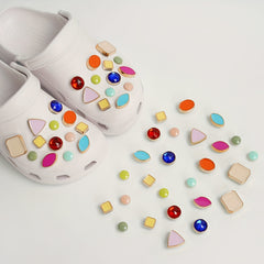 26pcs Crystal Rhinestone Shoe Charms Party Favors