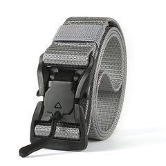 Outdoor Tactical Belt Men's Nylon Knitted Belt Magnetic Buckle