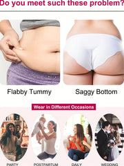 Front Buckle Shaping Bodysuit Tummy Control Butt Lifting Body Shaper