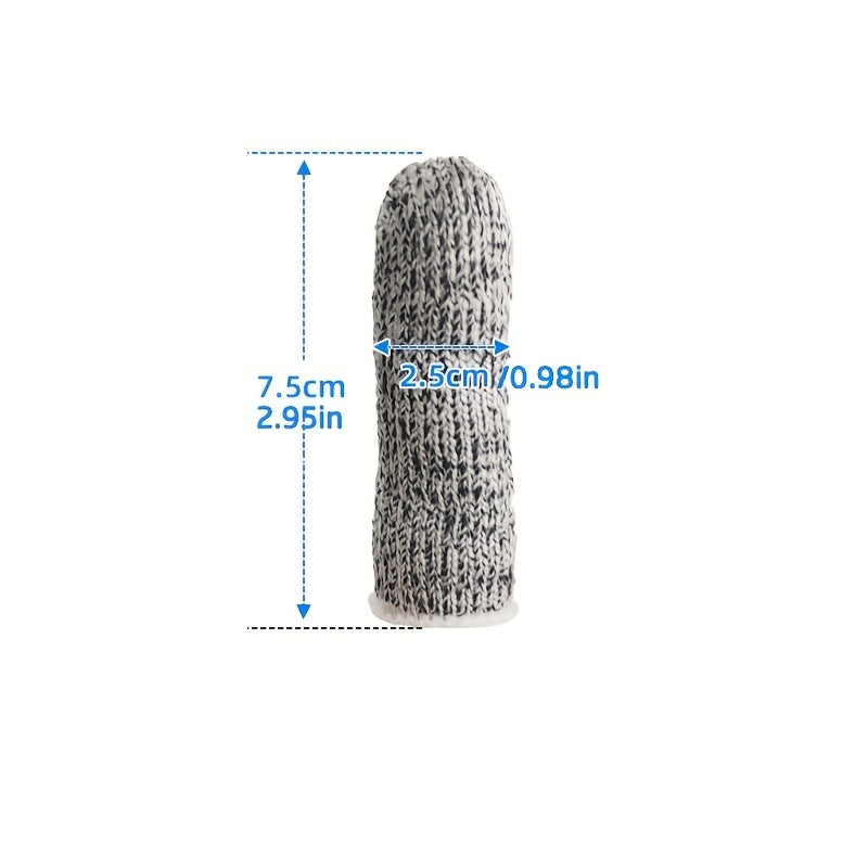 100pcs Cut Resistant Finger Covers Non Slip Protector