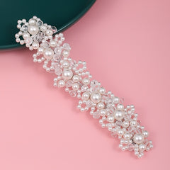 Faux Pearl Beads Headband Bridal Head Piece Wedding Hair Accessories
