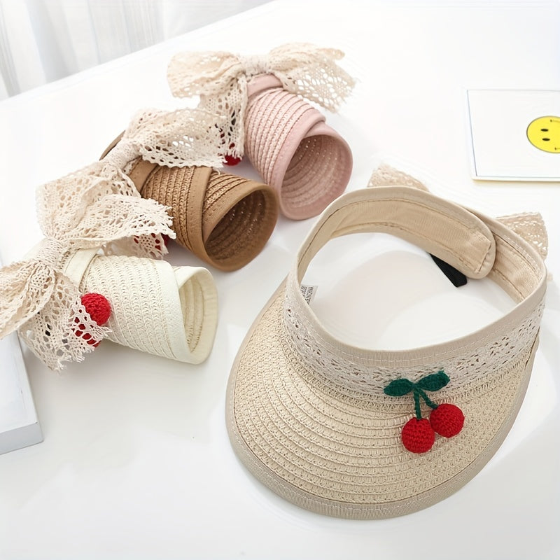 Kids Straw Sun Hat Summer Protection Cap