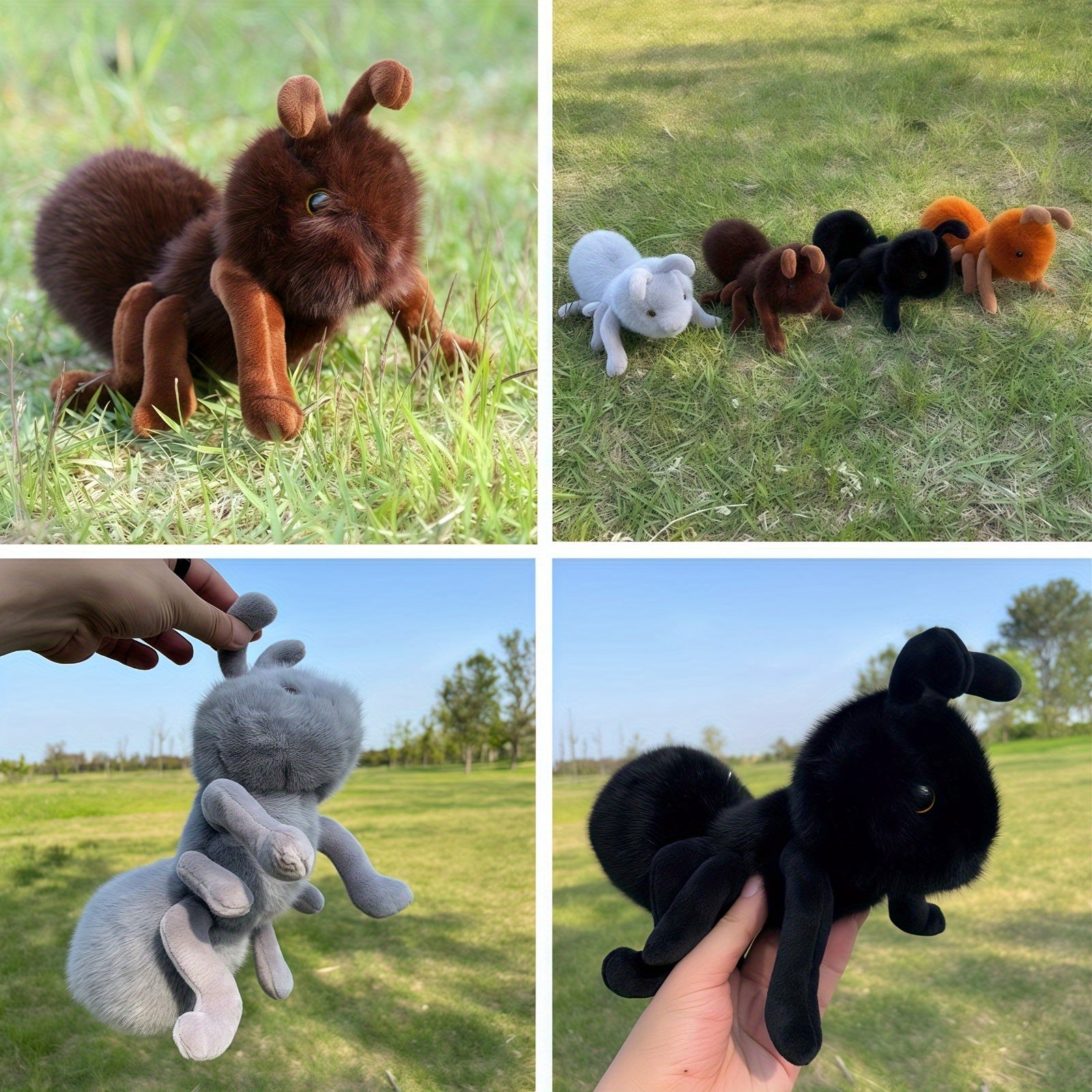 Plush Ant Figures Soft Stuffed Plush Toys for Kids - Perfect Gift