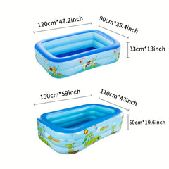 Inflatable Family Swimming Pool for Summer Fun