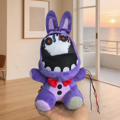 Purple Whimsical Cartoon Character Plush Decor Gift