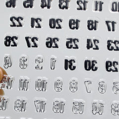 Silicone Transparent Stamp Seal for Children Student