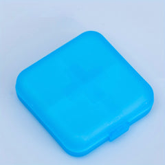 4 Compartment Travel Pill Box Portable Storage Case Medicine Organizer