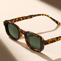 Vintage Square Frame Hollow Sunglasses UV400