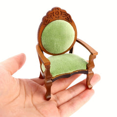 1/12 Dollhouse Chair Sofa Stool Furniture Model Toy