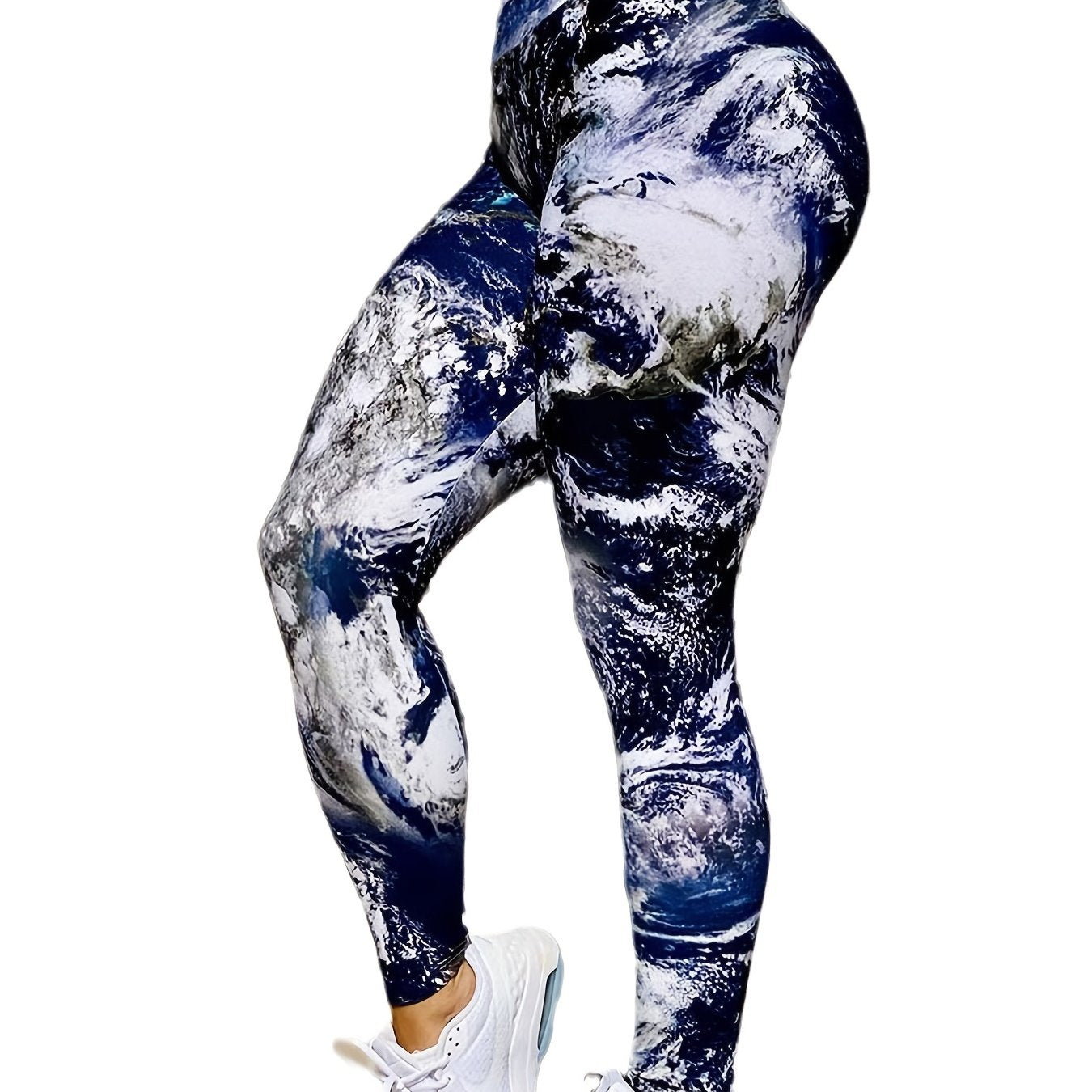 High Waist Sporty Yoga Pants Slim Fit Tummy Control Legging Women's Activewear